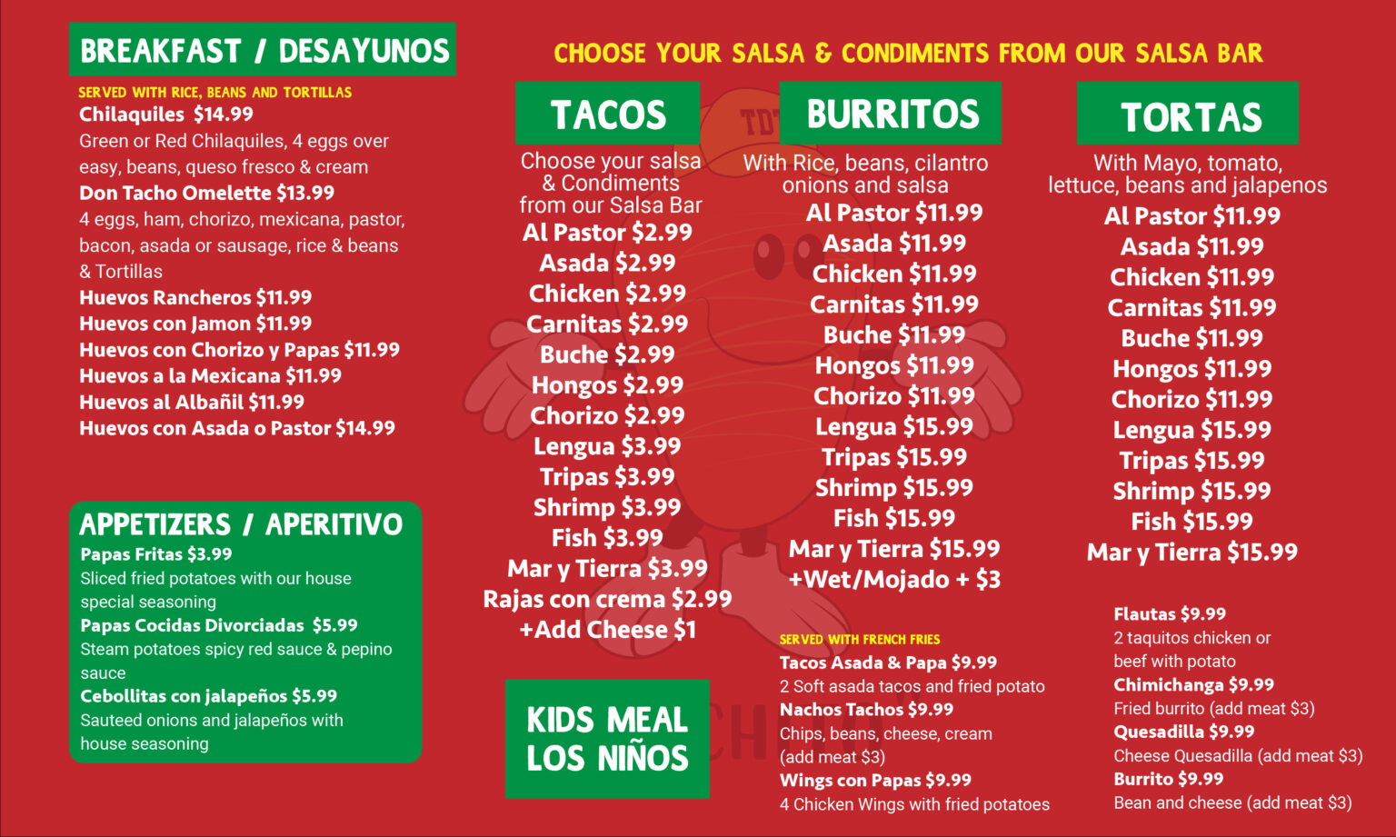 Menu V1 – Taqueria Don Tacho